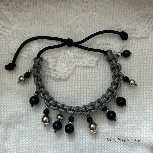 Cobra beaded anklet