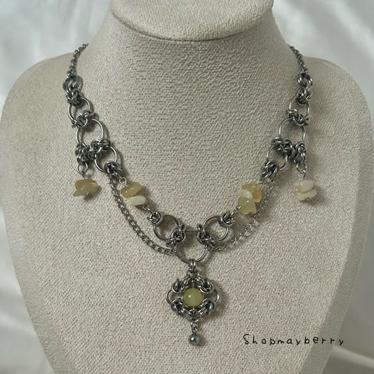 Daffodil necklace